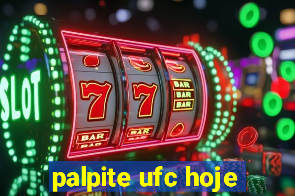 palpite ufc hoje